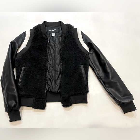 Joe Boxer Jackets & Blazers - Pleather and Fleece Joe Boxer Jacket S